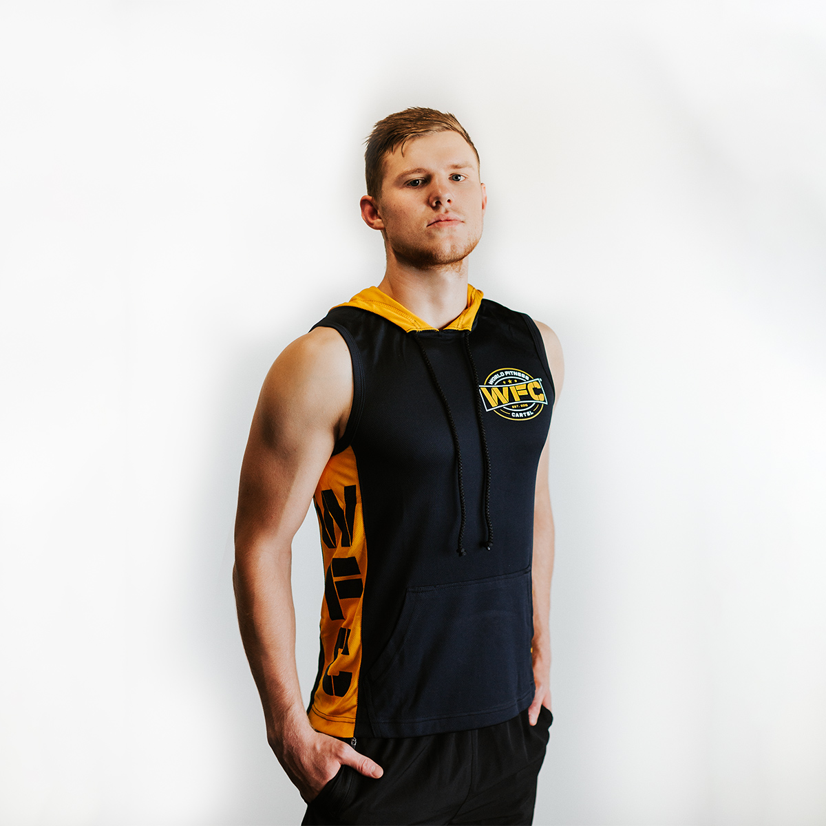 Muay Khao Sleeveless Hoodie - World Fitness Cartel